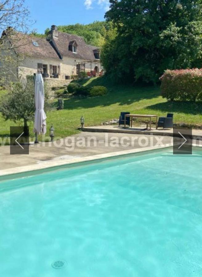 CarluxDomaine Du Bonheur En Pierre Avec Piscine, Proche Sarlat别墅 外观 照片
