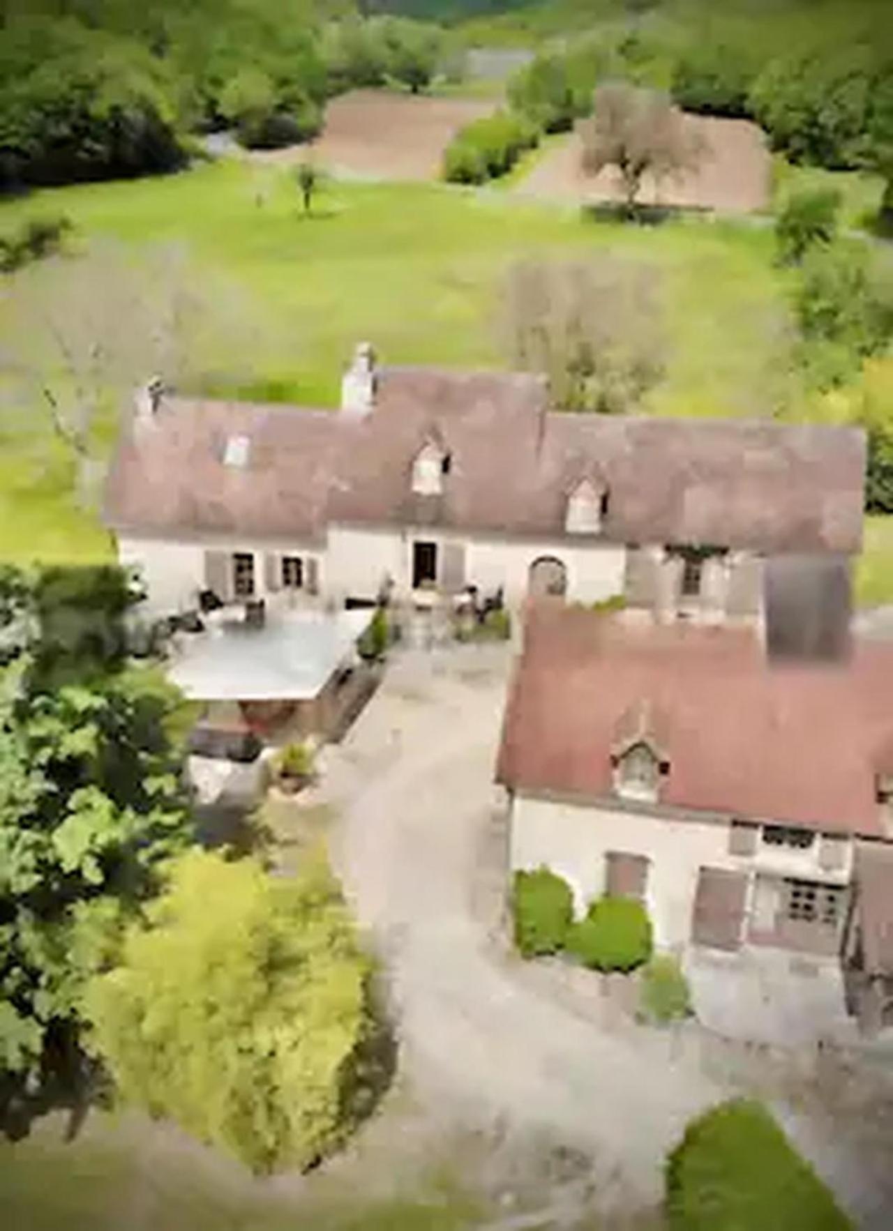 CarluxDomaine Du Bonheur En Pierre Avec Piscine, Proche Sarlat别墅 外观 照片